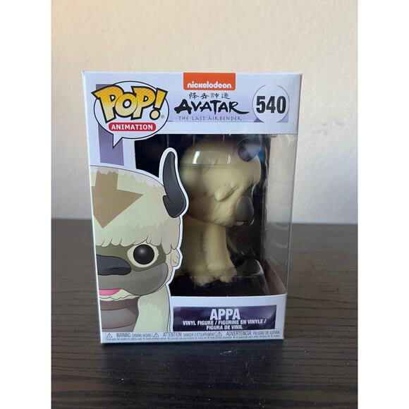 Appa Avatar Last Airbender Funko Pop #540 Nickelodeon Anime Manga Collectible - Picture 1 of 6